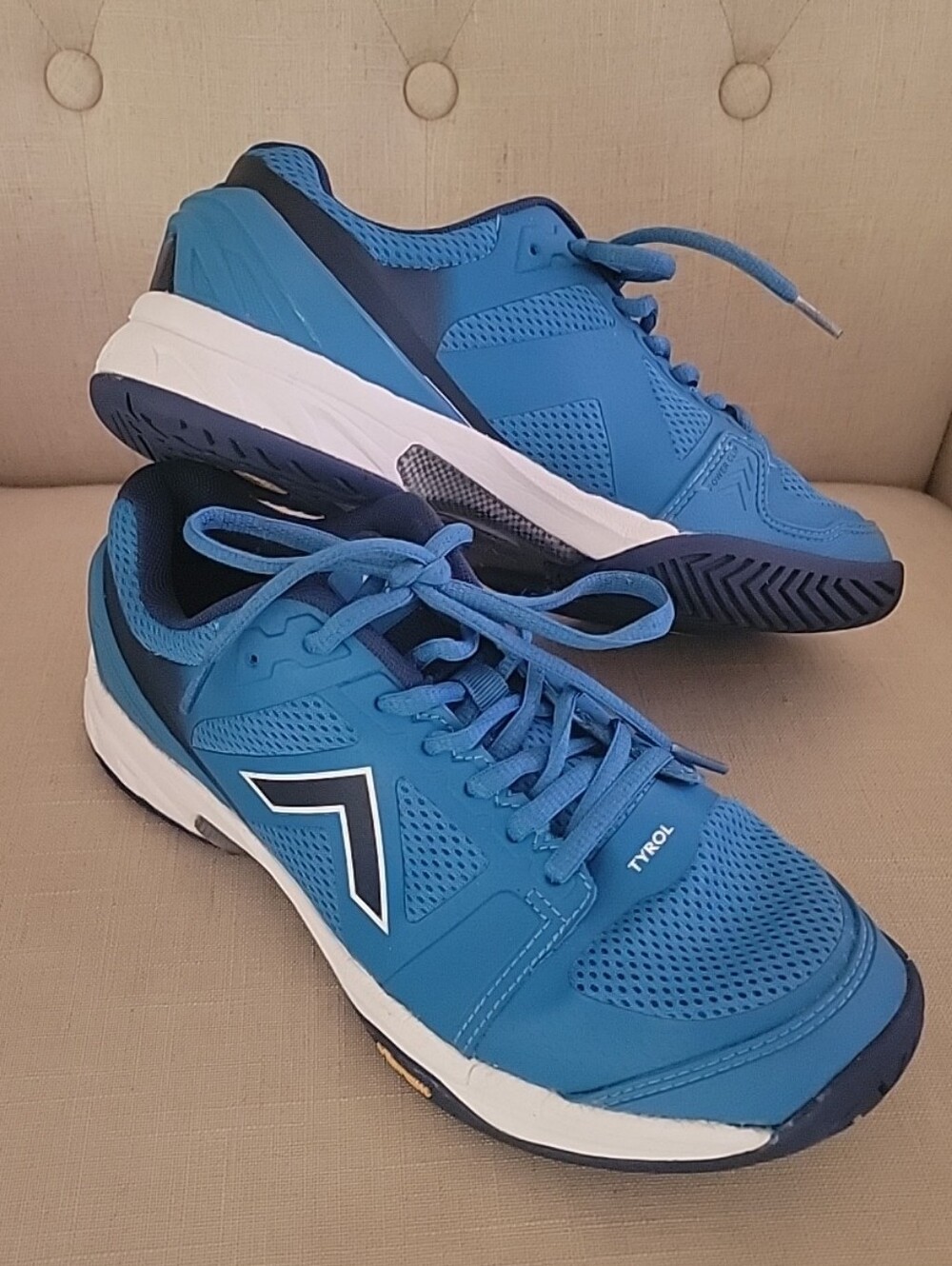 Tyrol Pickleball Sneakers Striker V pro Electric Blue  Women’s Sz 8